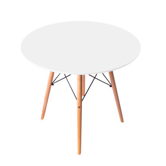 Aga Jedálenský stôl 80 cm Biely