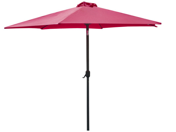 Linder Exclusiv Naklápací slnečník 250 cm Tmavočervený