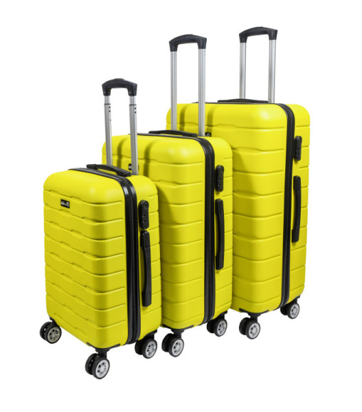 Aga Travel Sada cestovných kufrov MR4658 Žltá