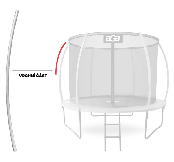 Aga Stojná tyč na trampolínu EXCLUSIVE 180/250/305/366 cm - vrchná časť