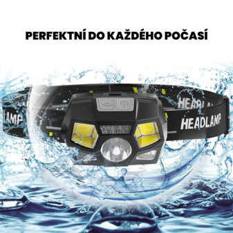 Dexxer Čelovka so senzorom pohybu