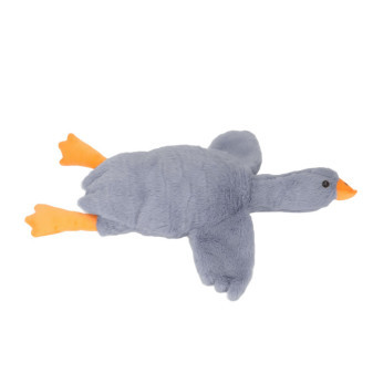 Aga4Kids Plyšový vankúš Hus Šedá 90 cm