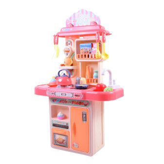 Aga4Kids Plastová kuchynka MR6136 Ružová