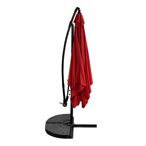 Aga Záhradný slnečník MR2048 250 cm Červený