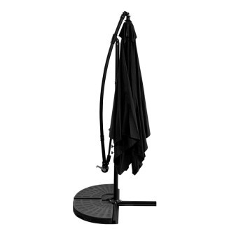 Aga Záhradný slnečník MR2048 250 cm Čierny
