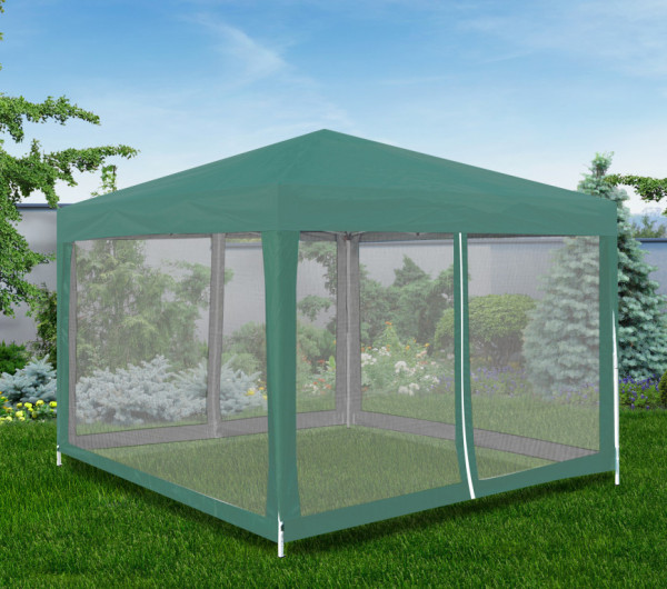 Aga Záhradný altánok s moskytiérou 3x3 m Zelený