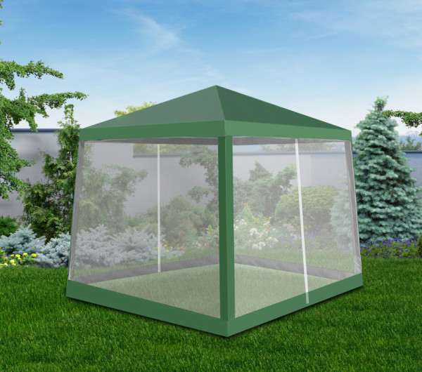 Aga Záhradný altánok s moskytiérou 2,4x3 m Zelený