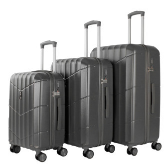 Aga Travel Sada cestovných kufrov MR4669 Šedá