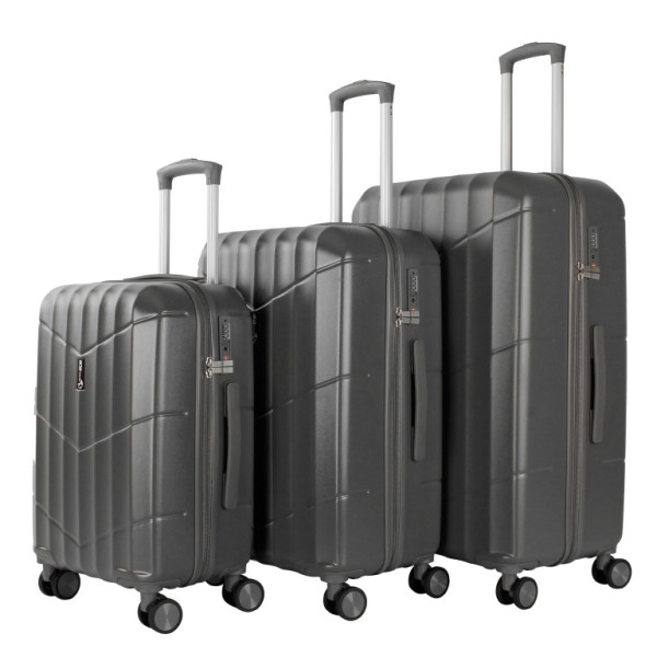Aga Travel Sada cestovných kufrov MR4669 Šedá
