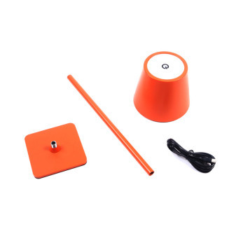 Aga LED Stolová lampa DS2406 Oranžová