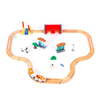 Aga4Kids Drevená vláčikodráha DS5647