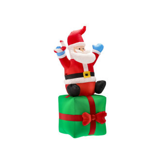 Aga Nafukovacie LED Santa Claus 185 cm