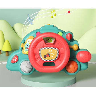 Aga4Kids Interaktívny volant s dinosaurami