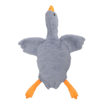 Aga4Kids Plyšový vankúš Hus Šedá 90 cm