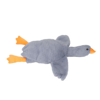 Aga4Kids Plyšový vankúš Hus Šedá 50 cm