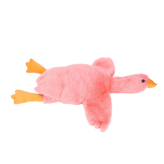 Aga4Kids Plyšový vankúš Hus Ružová 50 cm