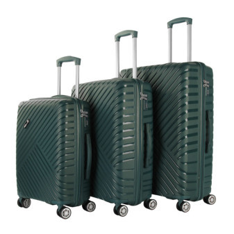 Aga Travel Sada cestovných kufrov MR4677 Tmavo zelená