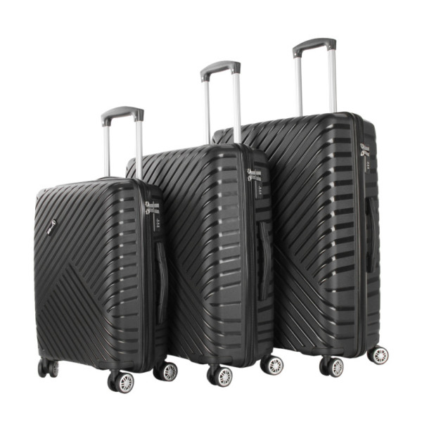 Aga Travel Sada cestovných kufrov MR4677 Čierna
