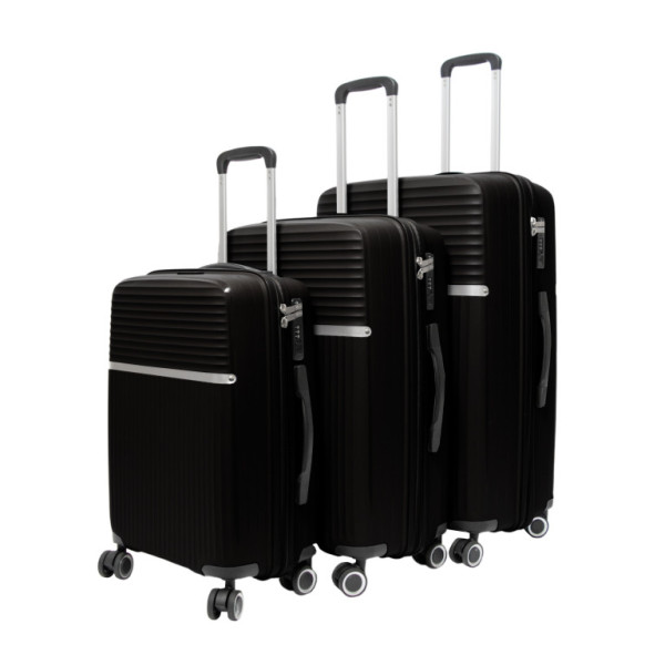 Aga Travel Sada cestovných kufrov MR4679 Čierna