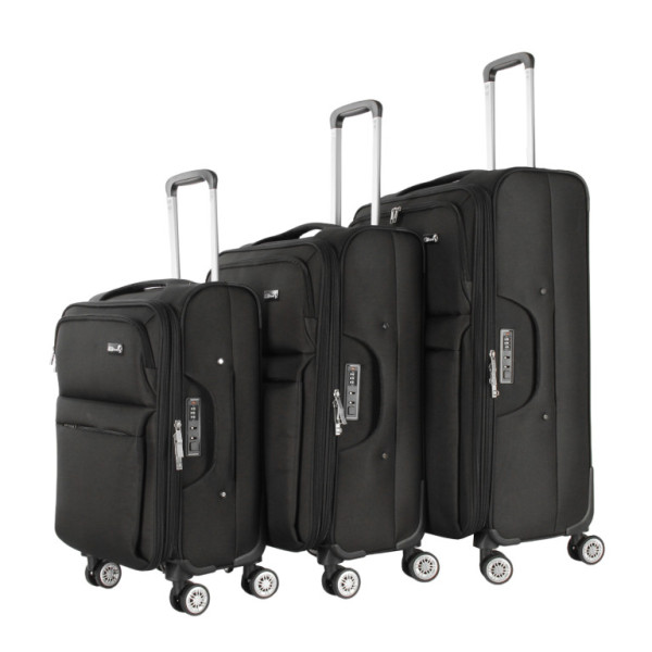 Aga Travel Sada cestovných kufrov MR4676 Čierna