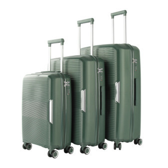 Aga Travel Sada cestovných kufrov MR4682 Tmavo zelená