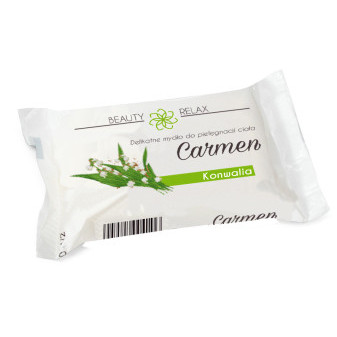 Tuhé mydlo Carmen konvalinka 100g