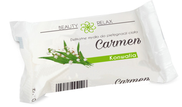 Tuhé mydlo Carmen konvalinka 100g