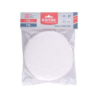 kotúč leštiaci, mikrovlákno, T05, ?130mm, suchý zips