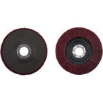 kotúč z korundového brúsneho rúna kombinovaný, celoobvodový, O 125x15mm, P120-stredná hrubosť