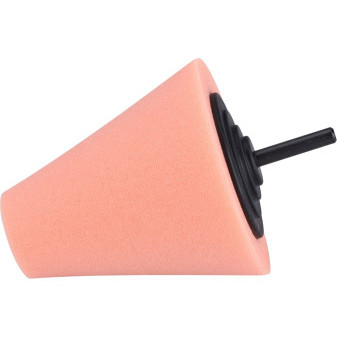 kužeľ leštiaci penový, T40, oranžový, ?80mm, stopka 6mm