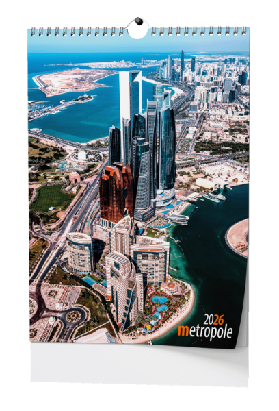Nástenný kalendár - Metropola - A3