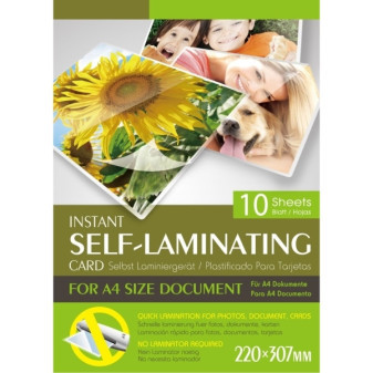 Laminovacie fólie A4 175 mic COLD pre OBOJSTRANNÚ lamináciu za studena