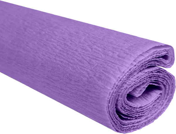 Krepový papier levanduľový 0,5x2m C17 28 g/m2