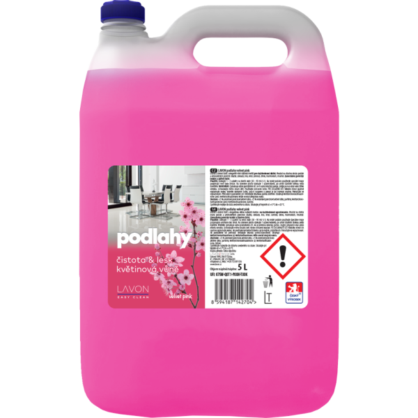 LAVON podlahy velvet pink 5l