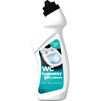 LAVON WC hygienický gel s chlórem 750 ml