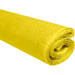 Krepový papier citrónový 0,5x2m C04 28 g/m2