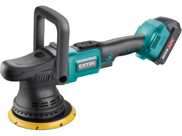leštička orbitálna aku SHARE20V, 150mm, BRUSHLESS, 2Ah