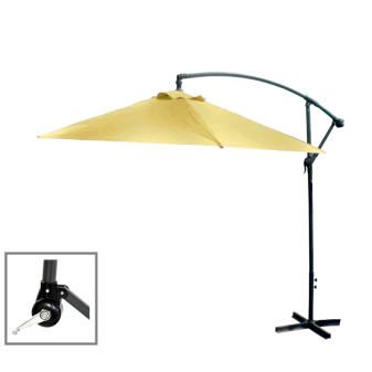 Linder Exclusiv Záhradný slnečník konzolový 300 cm Béžový