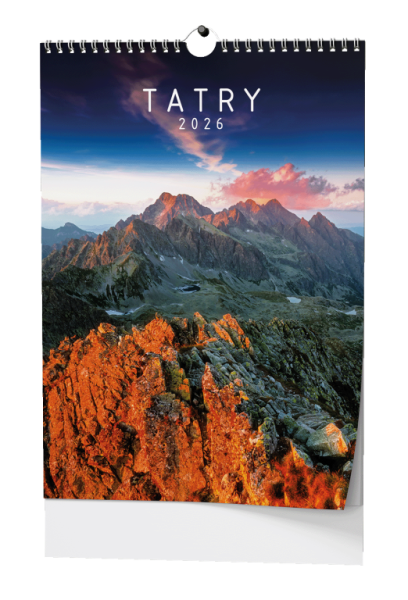 Nástenný kalendár - Tatry - A3