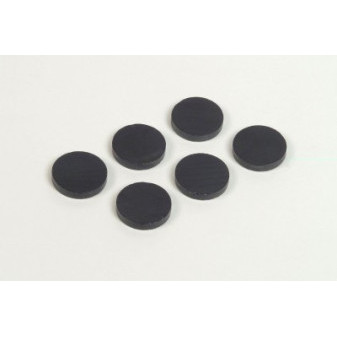 Magnet 850/20 priemer 2 cm čierny 12ks RON