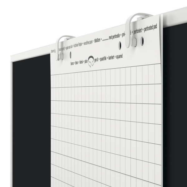 Magnetoplan držiak papiera na tabuľu 2ks