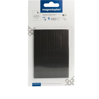 Magnetoplan Takkis samolepiace magnety 15 x 15 mm (140ks)