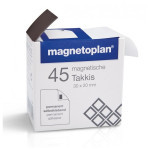 Magnetoplan Takkis samolepiace magnety 30 x 20 mm (45ks)