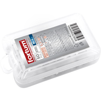 matica nitovacie oceľové, sada 50ks, M3x8mm