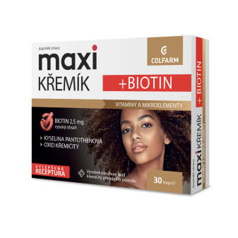 Colfarm maxi KREMIEK + BIOTIN, 30 cps.
