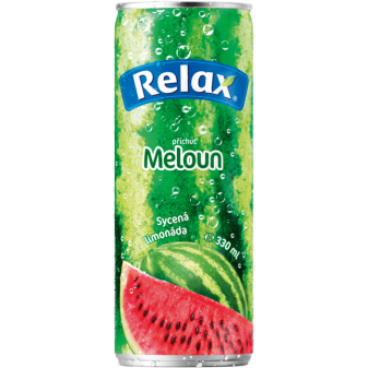 Relax limonada Melón plech 330 ml