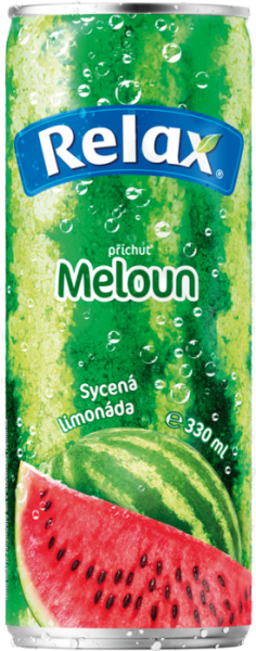 Relax limonada Melón plech 330 ml