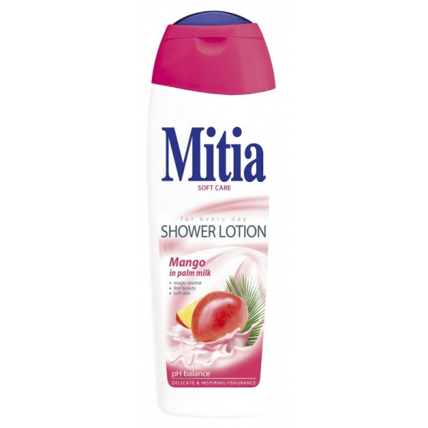 Sprchové mlieko, 400 ml, mango MITIA