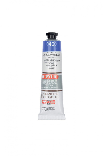 Farba akrylová 40 ml, modrá svetlá 0400 Koh-i-Noor