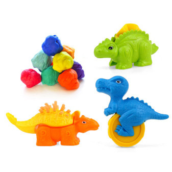 Aga4Kids Plastelína ks + príslušenstvo Dinosaury
